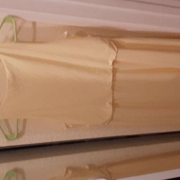 Ann Taylor Factory Sleeveless Blousant Knit Maxi Dress Yellow NWT Produc… - Picture 5 of 8